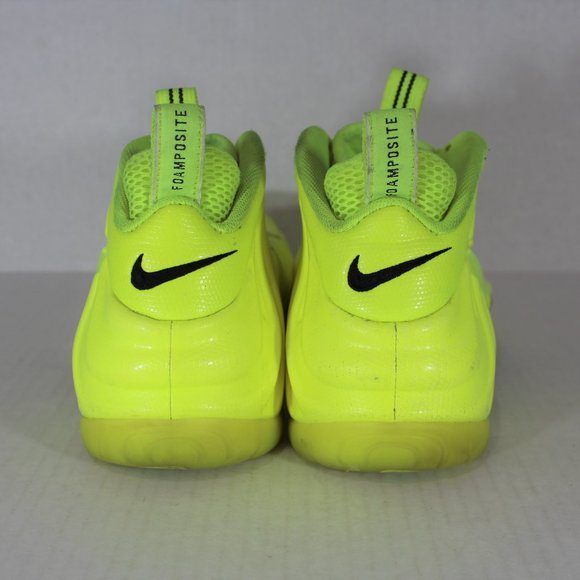 Nike Air Foamposite Pro Volt Neon Yellow N253 - Picture 6 of 8